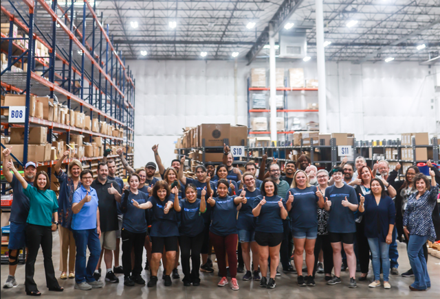 Fulfillment services staff Dallas Texas location